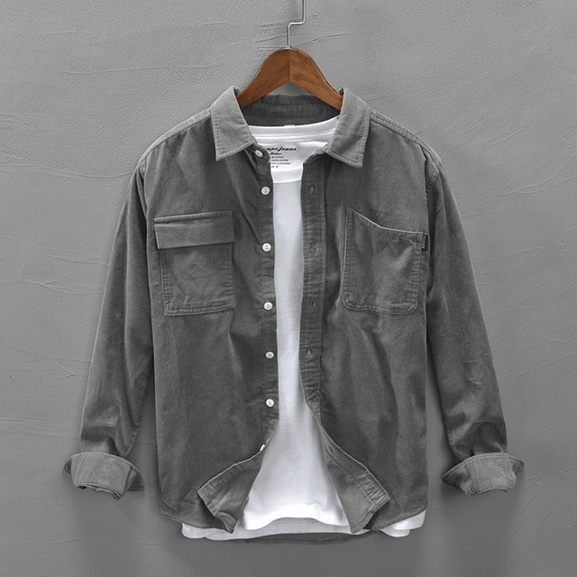 Veelzijdig Oversized Corduroy Overhemd: Perfect voor Laagjes