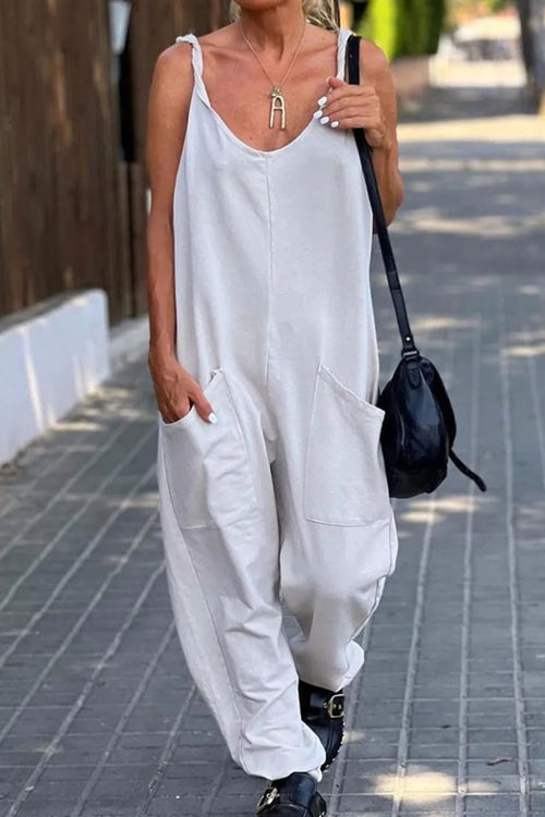 Wendeline - Linnen Jumpsuit