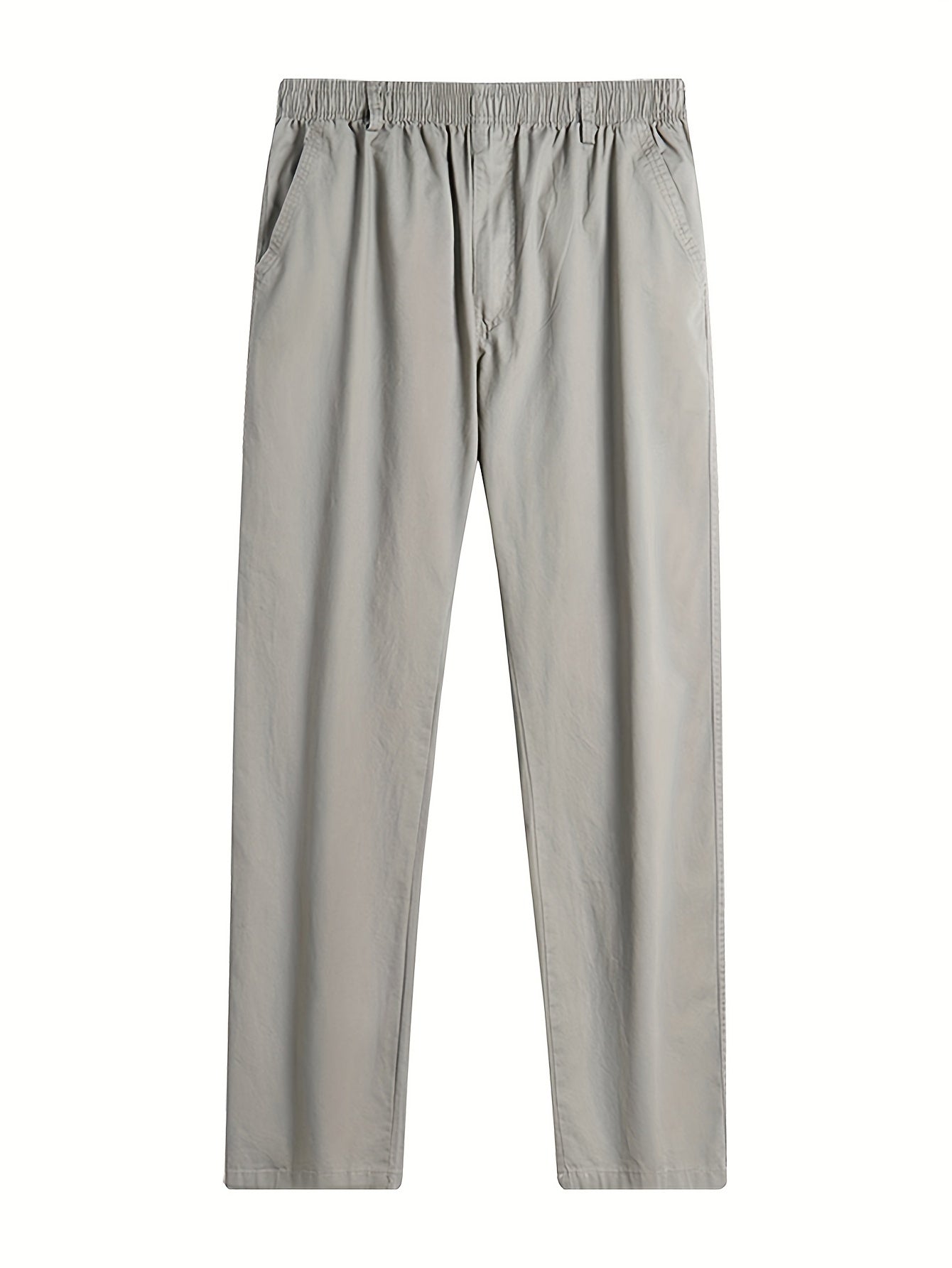 Lichtgrijze Katoenen Broek - Max