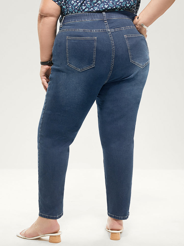 Ontdek Ongeëvenaard Comfort & Stijl: Gap Proof Donkere Wassing Skinny Jeans!