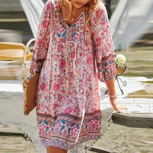 Ulrike - Comfortabele Boho Jurk