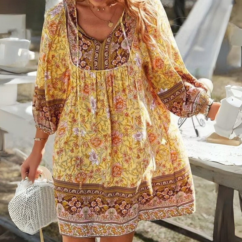 Ulrike - Comfortabele Boho Jurk