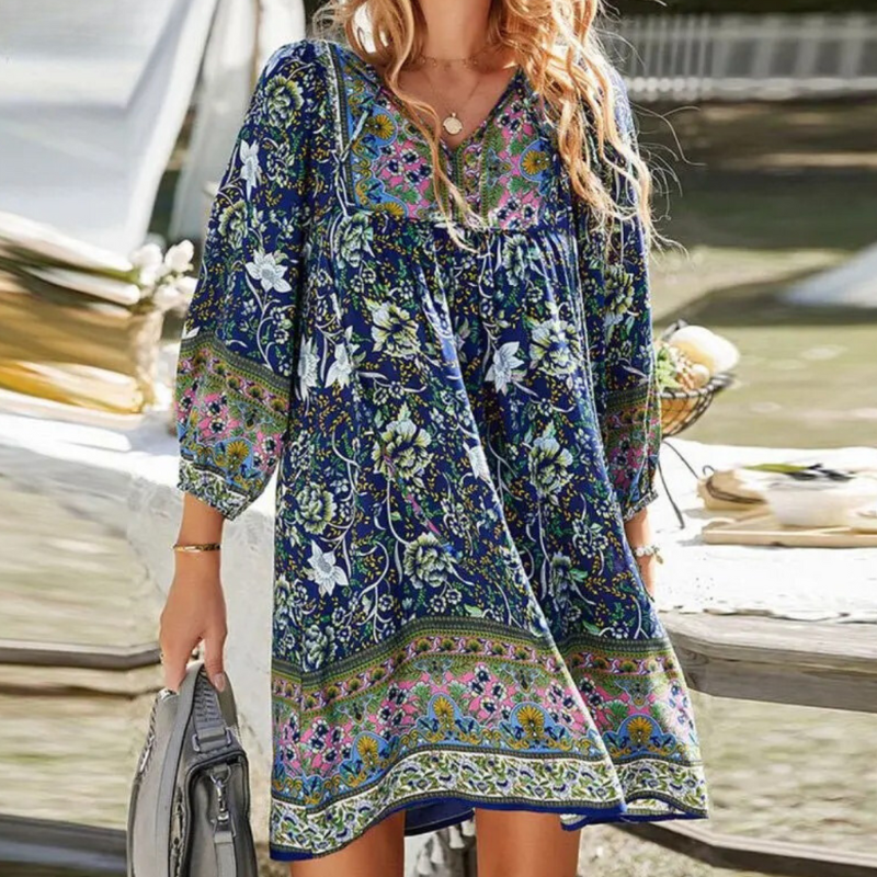 Ulrike - Comfortabele Boho Jurk