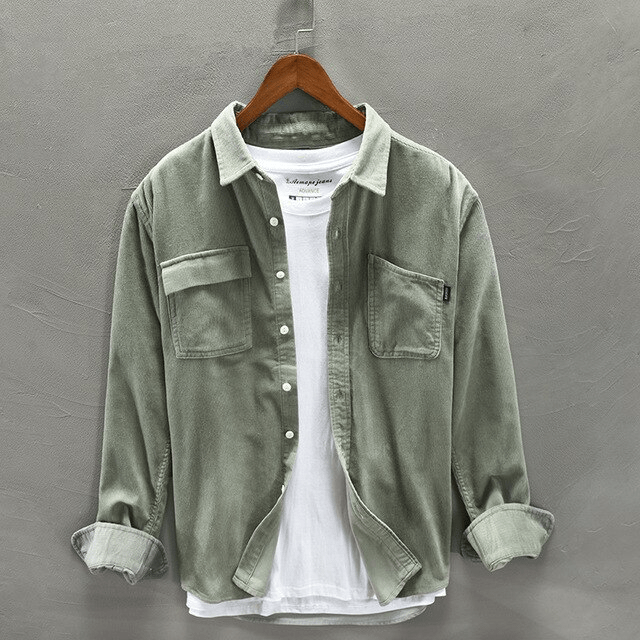 Veelzijdig Oversized Corduroy Overhemd: Perfect voor Laagjes