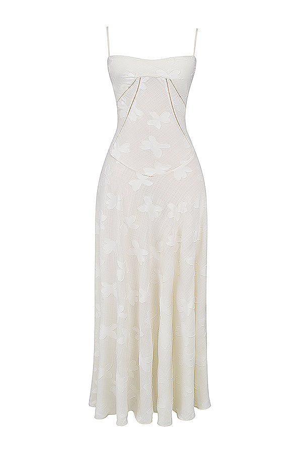 Charis - Kanten Maxi Jurk