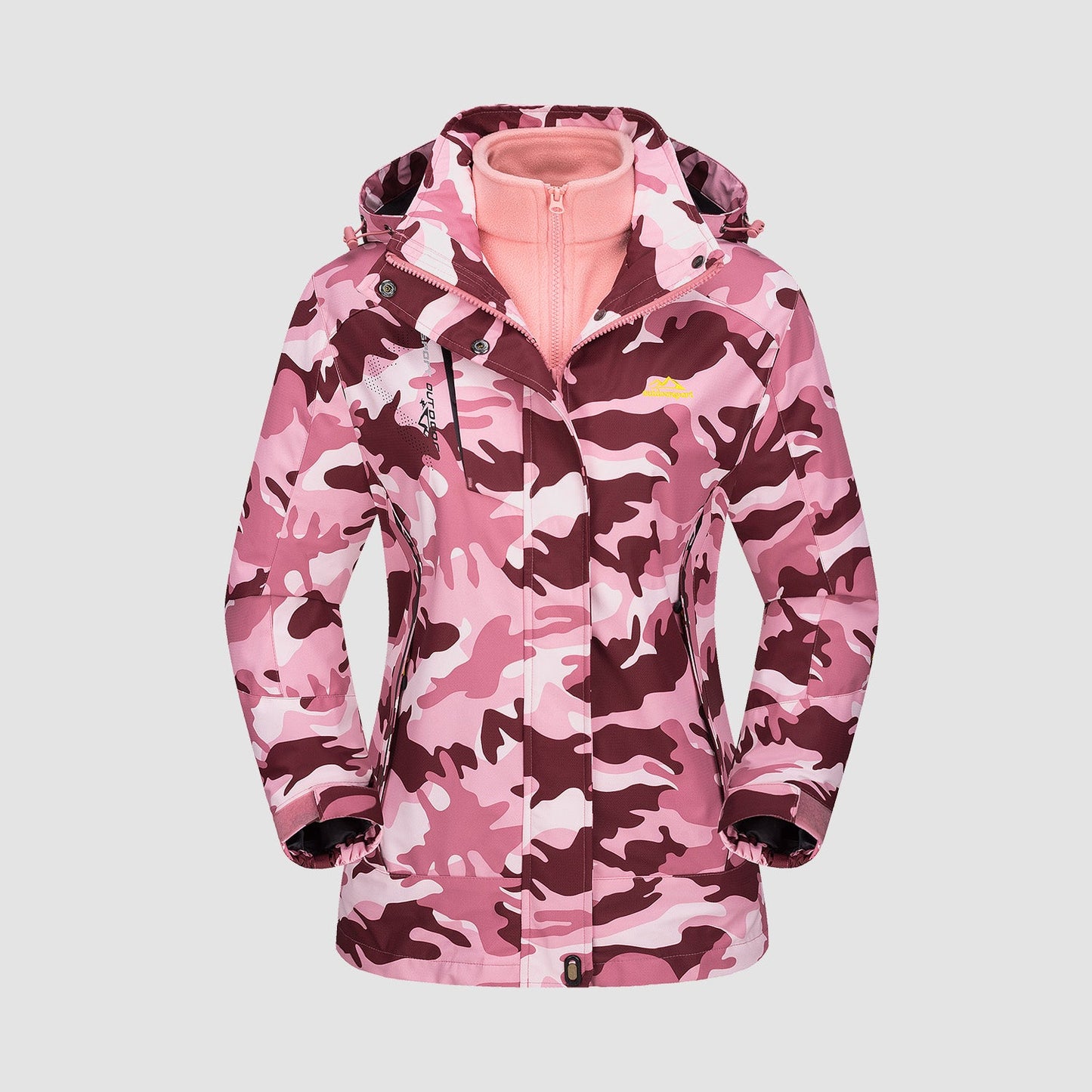 3-in-1 Elegantie: Ultieme Dames Winterjas – Warm, Waterdicht & Windbestendig