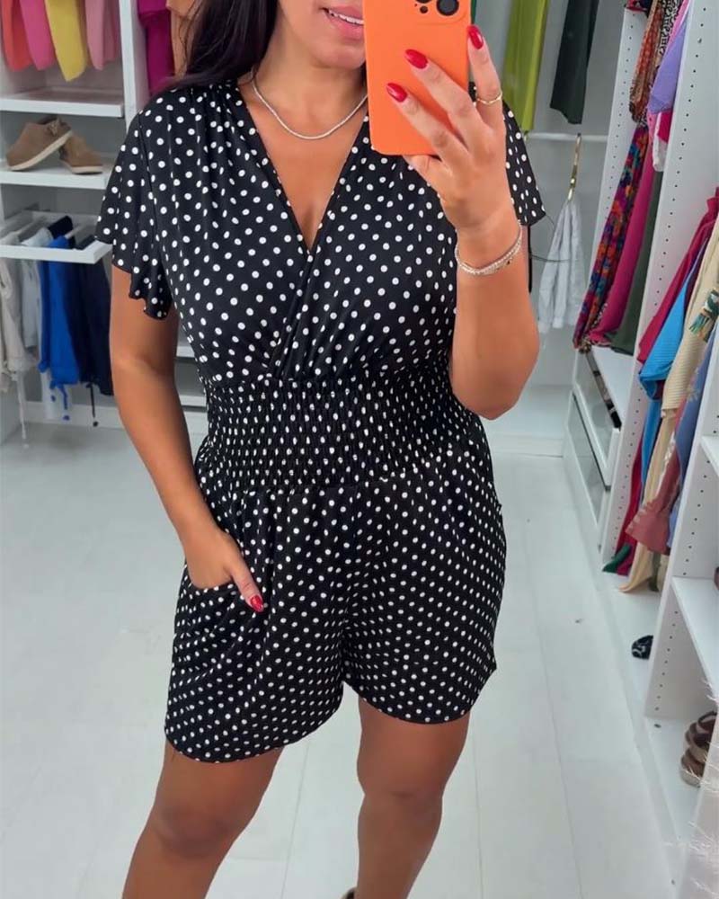 Elja - Polka Dot Jumpsuit