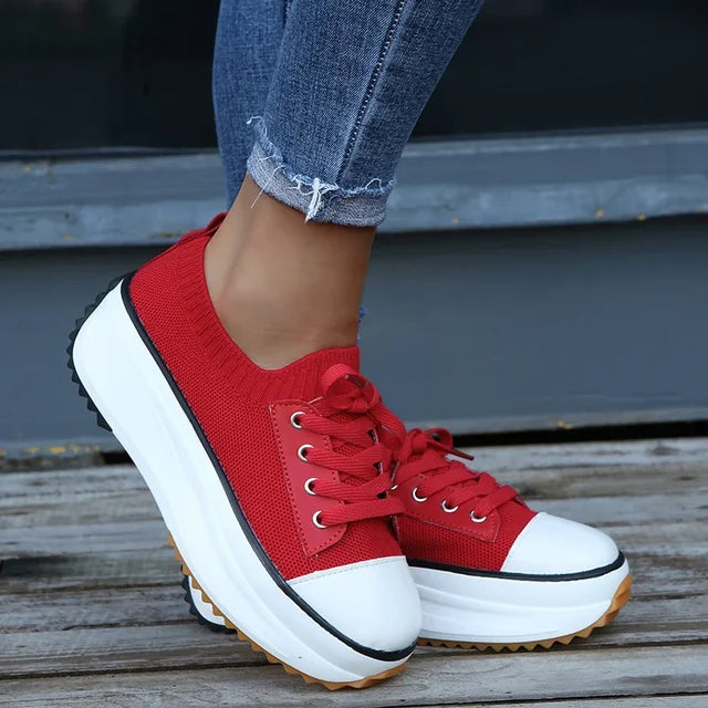 BreezeKnit Casual Sneakers: Lichtgewicht Comfort Ontmoet Stijl
