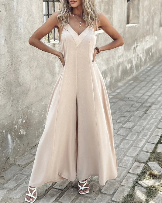 Chique Brede Jumpsuit