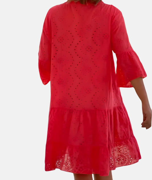 Noa - Charmante Eyelet Jurk