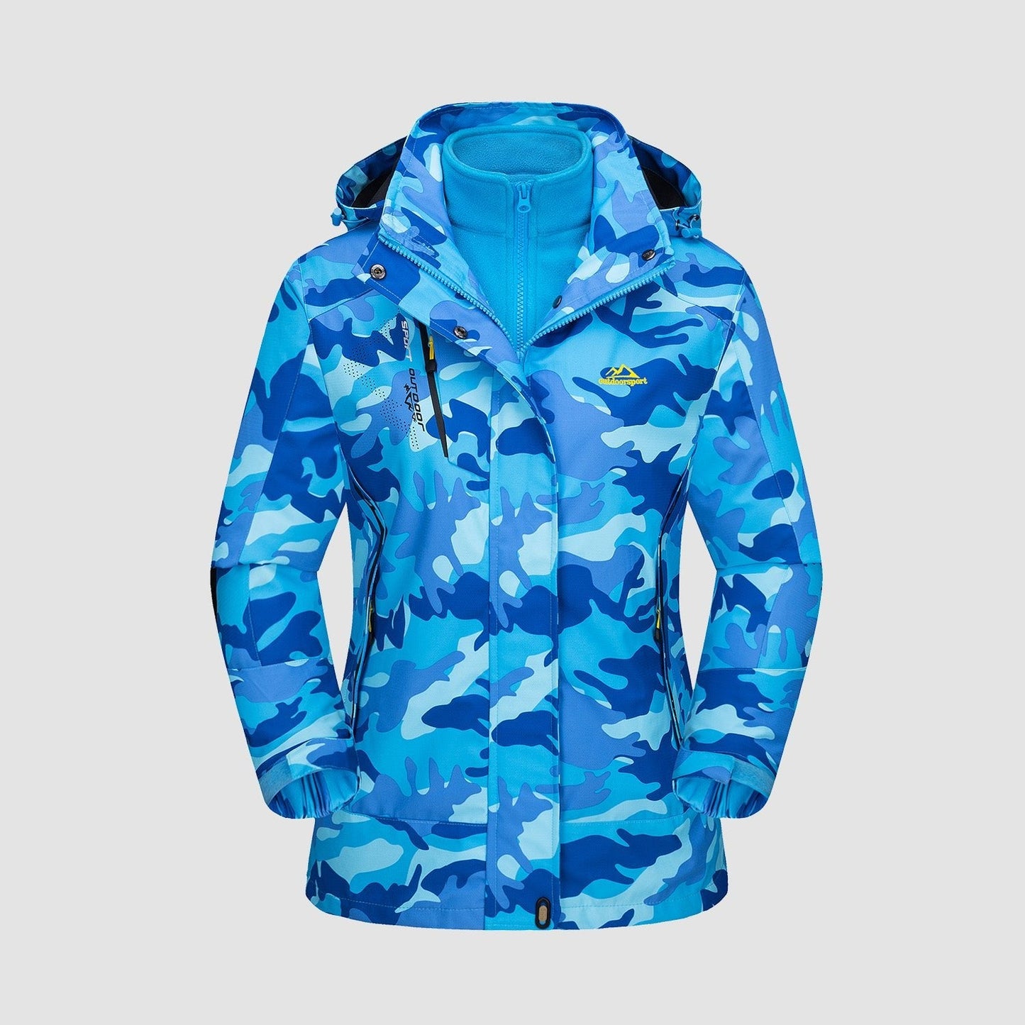 3-in-1 Elegantie: Ultieme Dames Winterjas – Warm, Waterdicht & Windbestendig