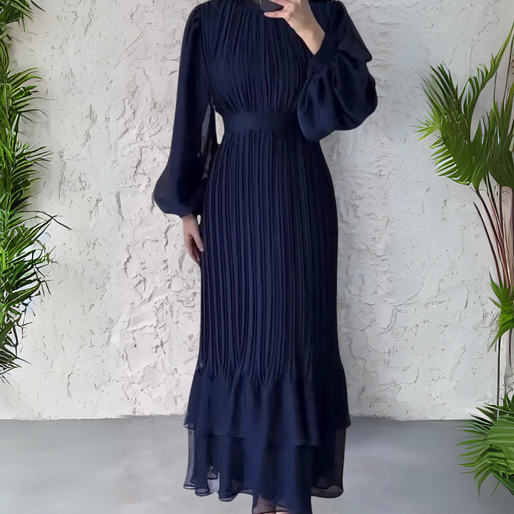 Willow - Elegante Geplooide Jurk