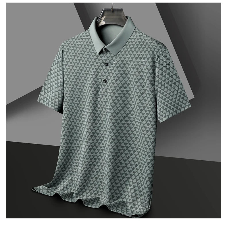 Exclusieve Heren Diamant Polo