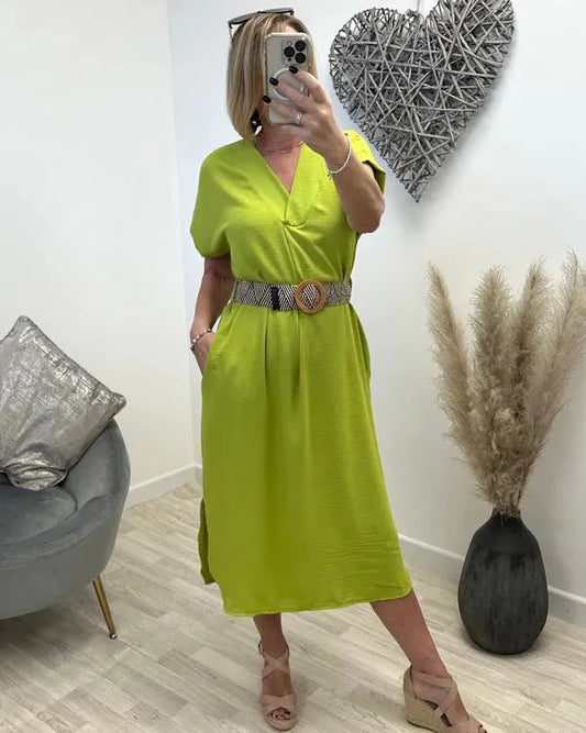 Stijlvolle Damesrok met Riem – Casual Elegantie