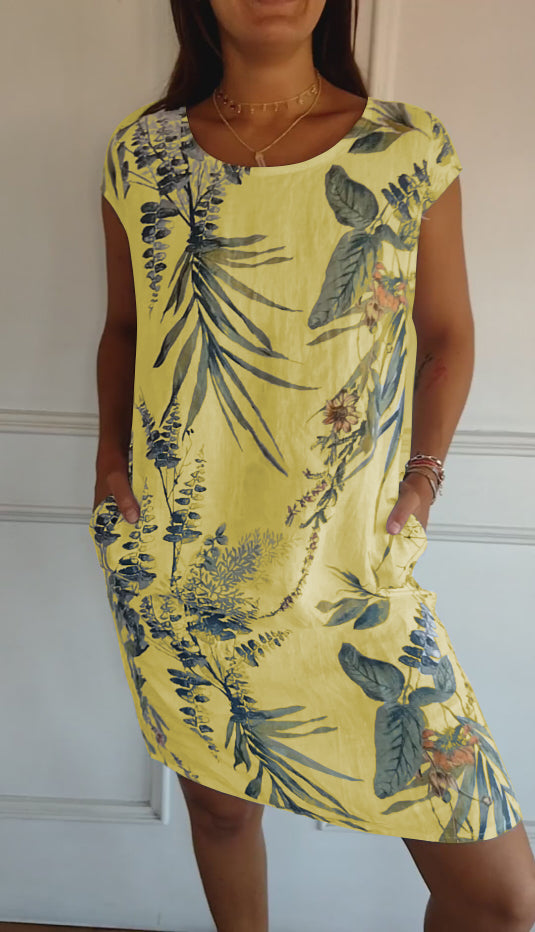 Blauw Elegante Jurk - Tuva
