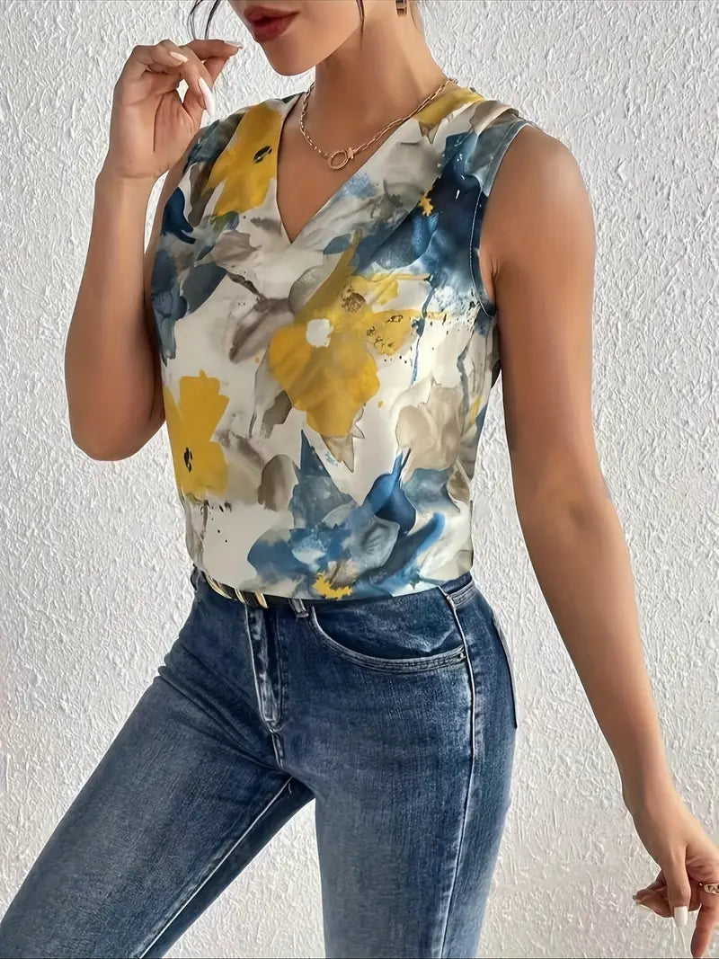 Ysabel - V-hals Zomerse Top