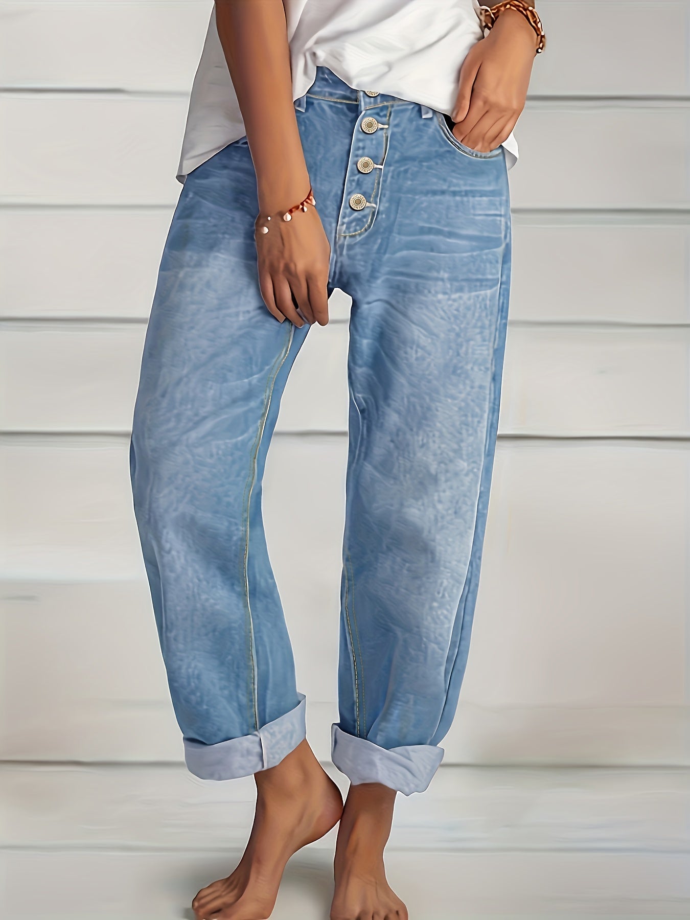Adinda - Losse Denim Jeans