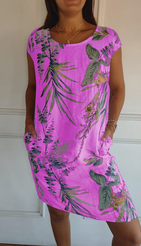 Blauw Elegante Jurk - Tuva