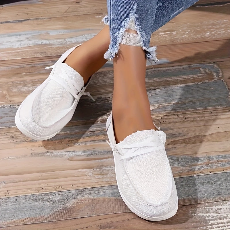 Carlinda - Casual Canvas Loafers