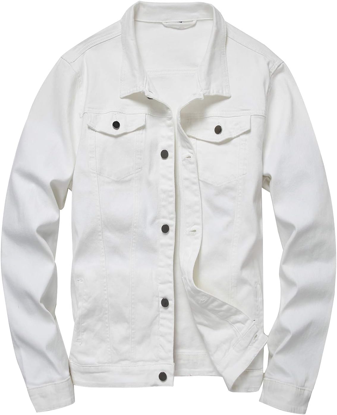 Stoere Slim-Fit Heren Spijkerjas met Scheuren