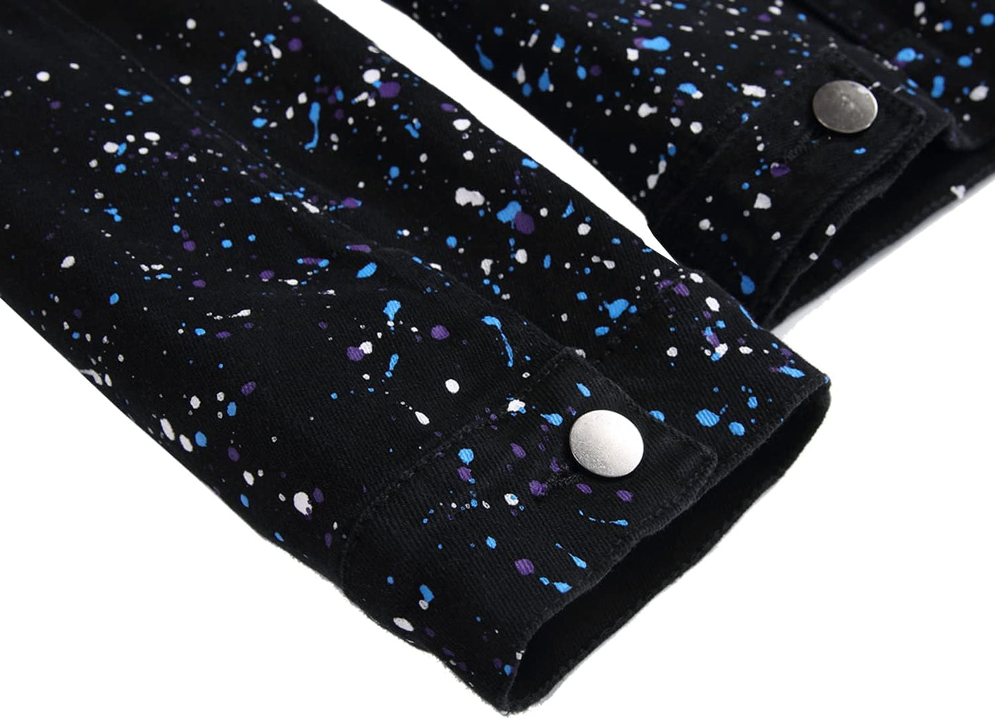 Stoere Slim-Fit Heren Spijkerjas met Scheuren