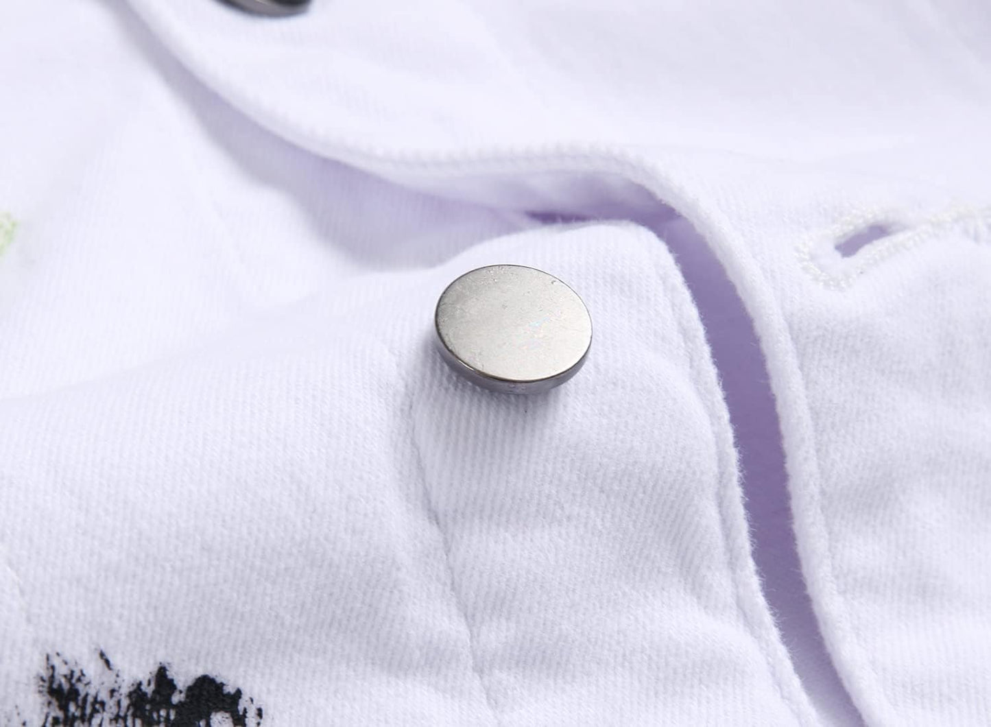 Stoere Slim-Fit Heren Spijkerjas met Scheuren