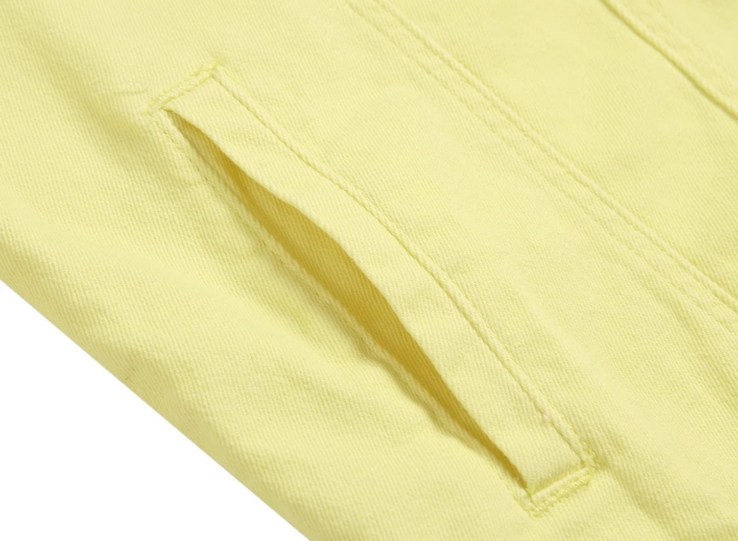 Stoere Slim-Fit Heren Spijkerjas met Scheuren