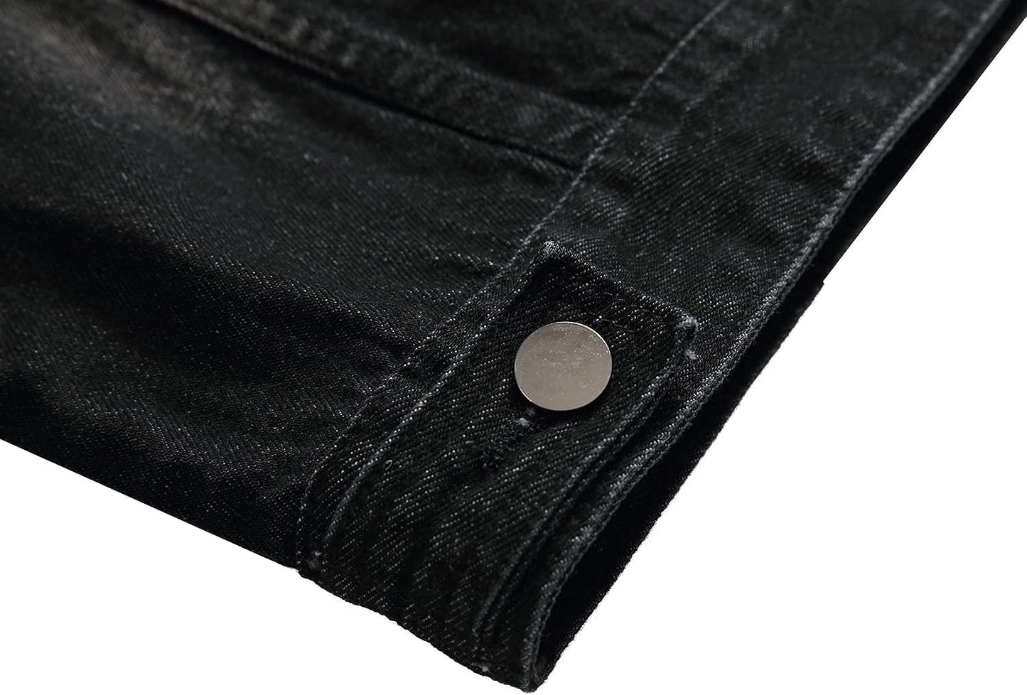 Stoere Slim-Fit Heren Spijkerjas met Scheuren