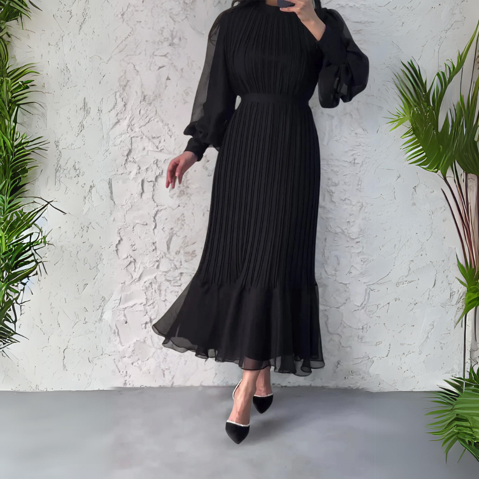 Willow - Elegante Geplooide Jurk
