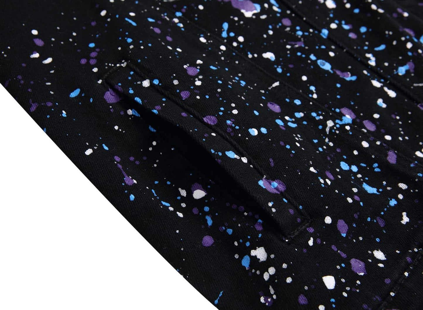 Stoere Slim-Fit Heren Spijkerjas met Scheuren