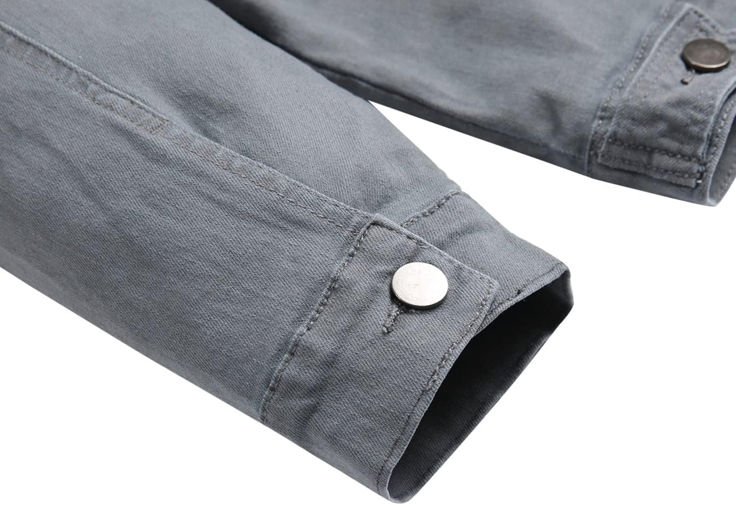 Stoere Slim-Fit Heren Spijkerjas met Scheuren