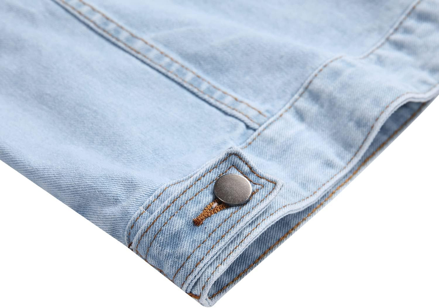 Stoere Slim-Fit Heren Spijkerjas met Scheuren