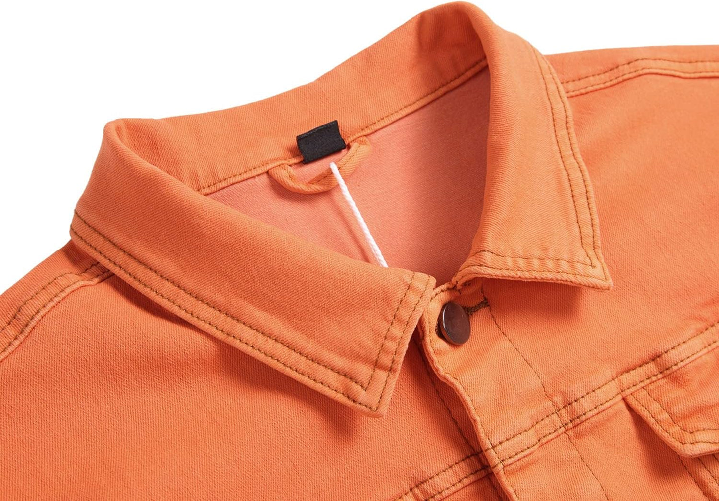 Stoere Slim-Fit Heren Spijkerjas met Scheuren