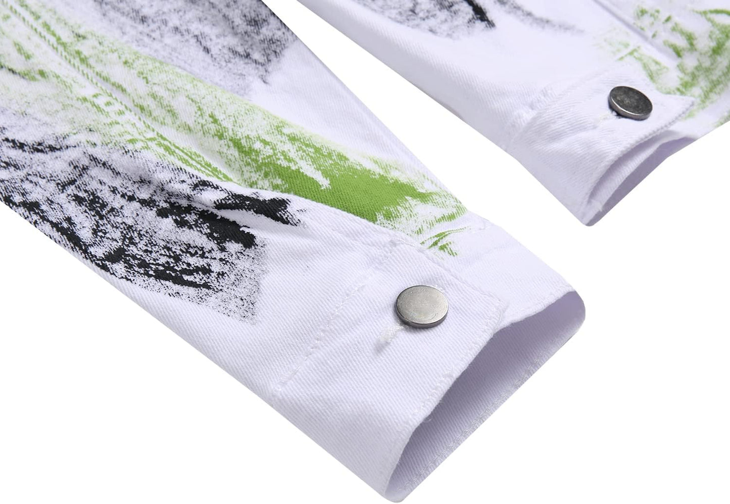 Stoere Slim-Fit Heren Spijkerjas met Scheuren