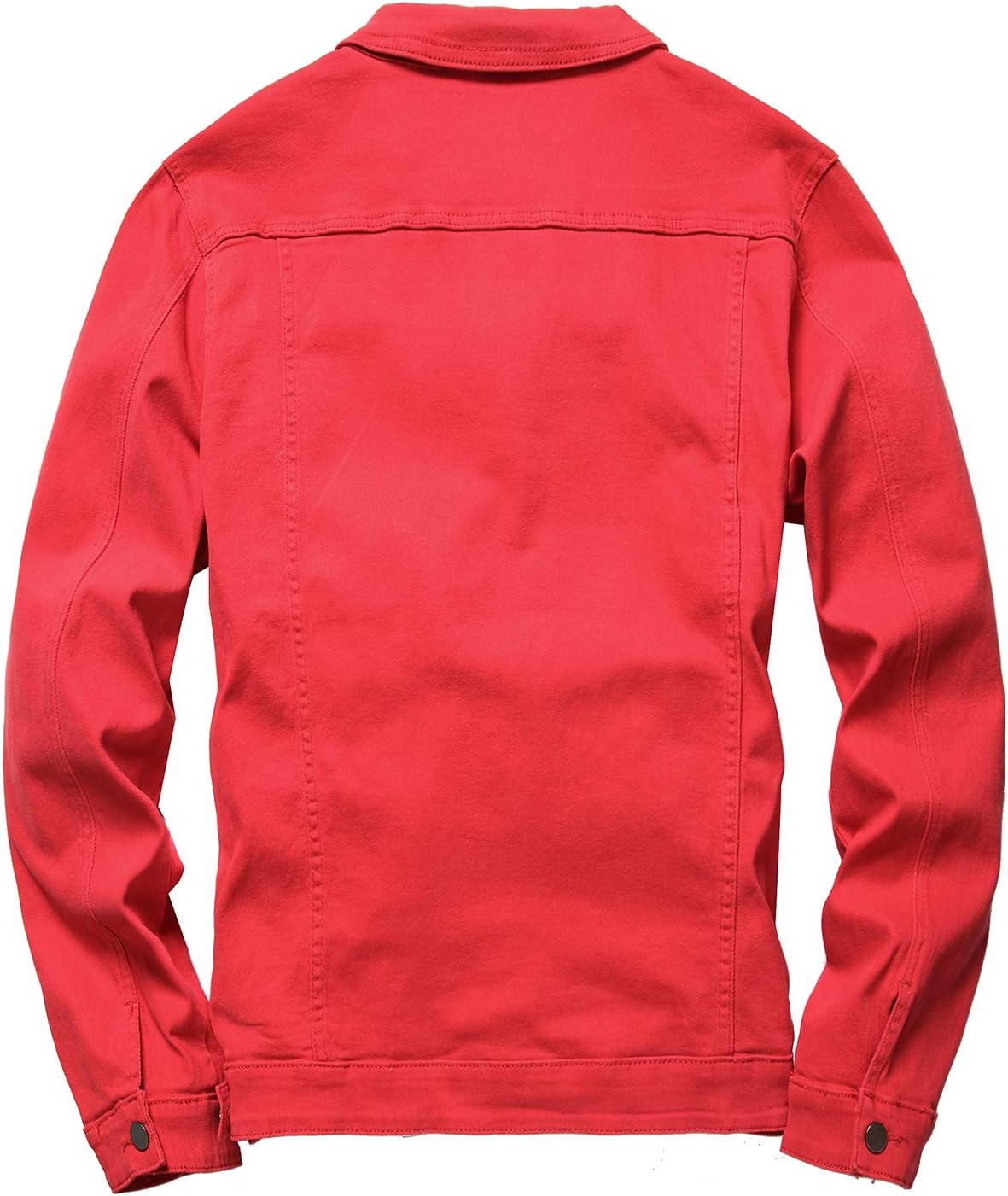 Stoere Slim-Fit Heren Spijkerjas met Scheuren