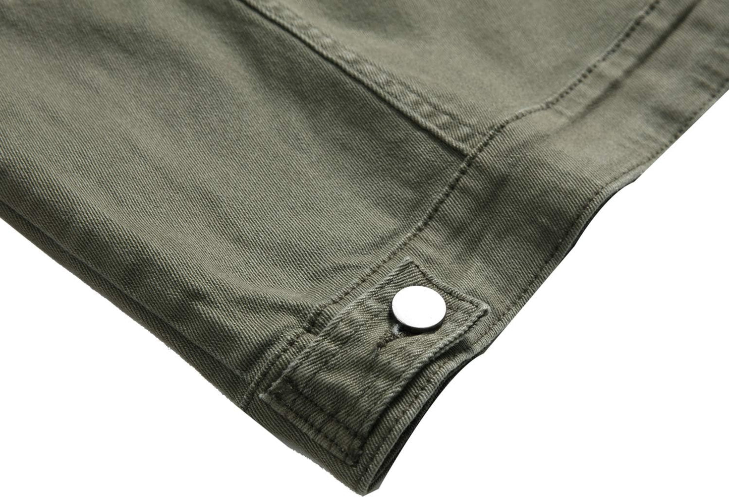 Stoere Slim-Fit Heren Spijkerjas met Scheuren