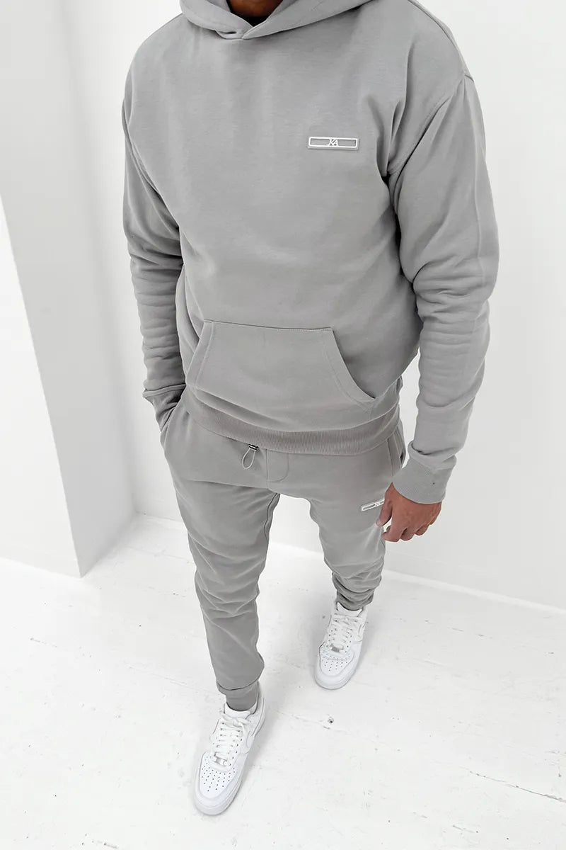 Elegante Comfort: Day to Day Slim Fit Trainingspak – Premium Katoenen Elegantie