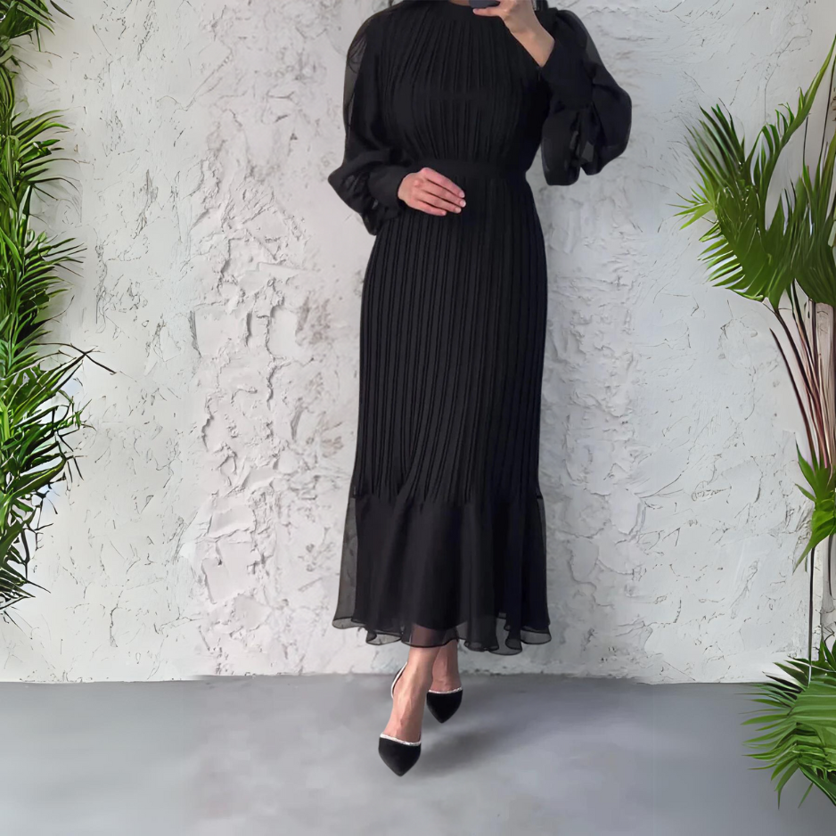 Willow - Elegante Geplooide Jurk