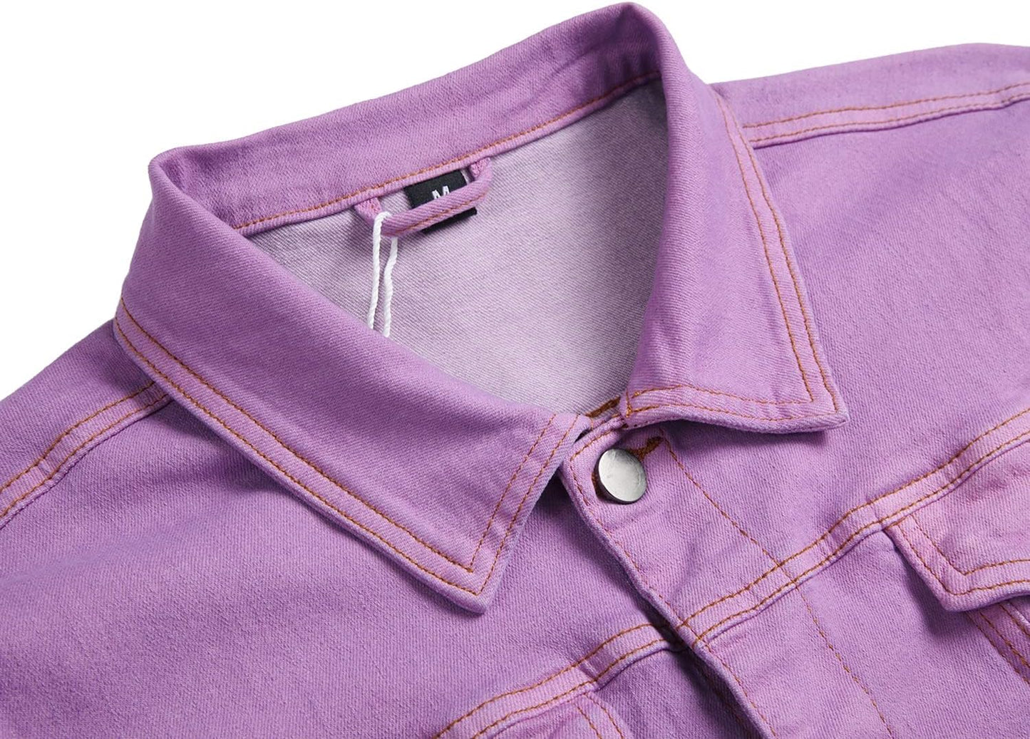 Stoere Slim-Fit Heren Spijkerjas met Scheuren
