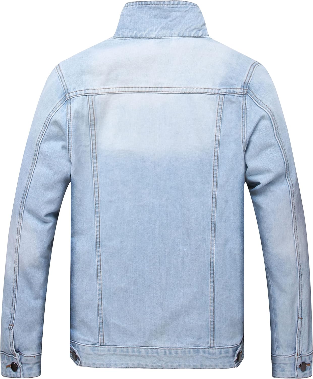 Stoere Slim-Fit Heren Spijkerjas met Scheuren