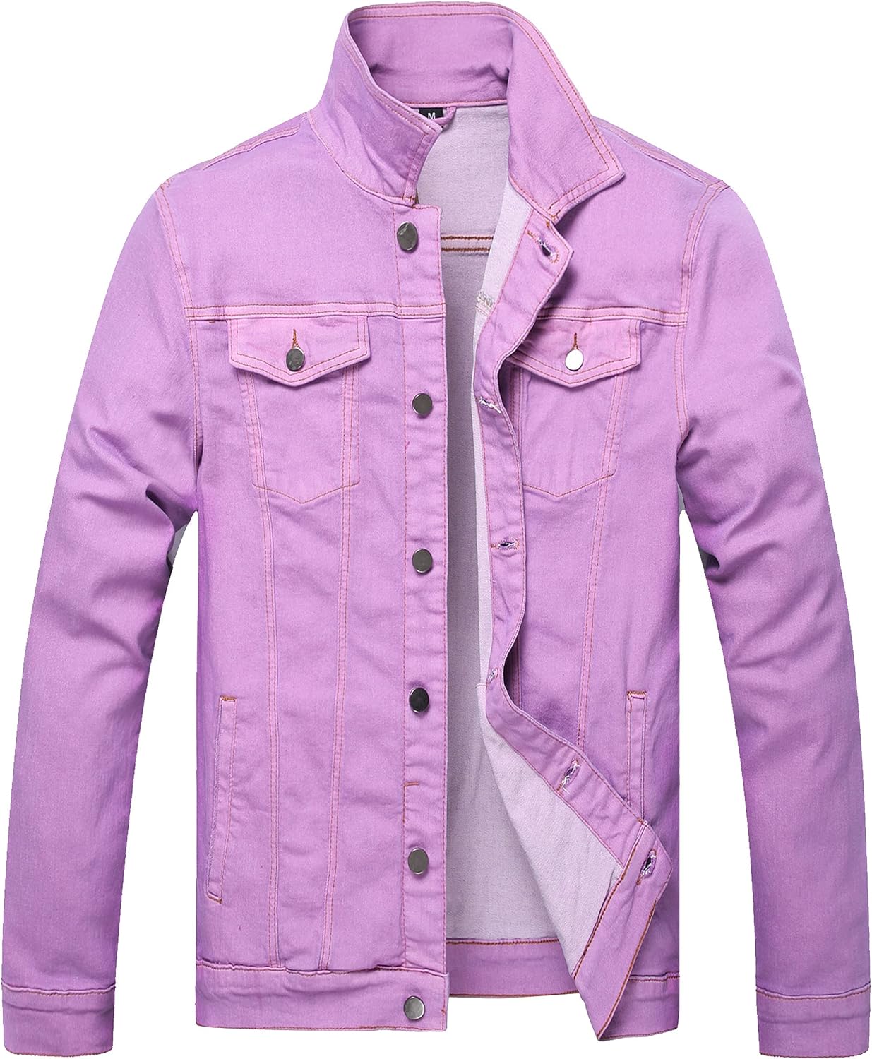 Stoere Slim-Fit Heren Spijkerjas met Scheuren