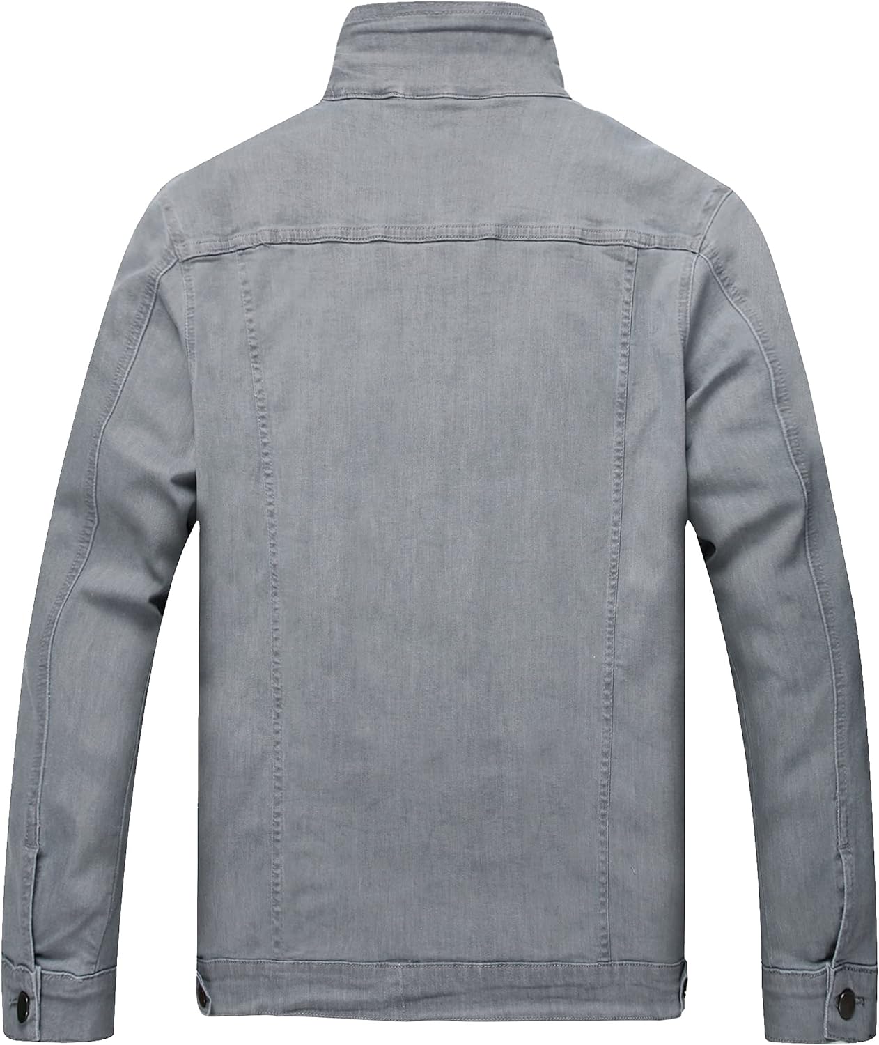 Stoere Slim-Fit Heren Spijkerjas met Scheuren