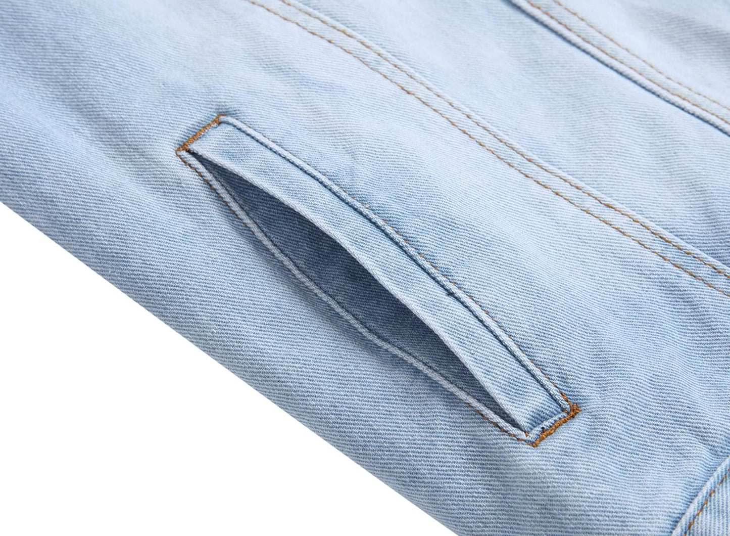 Stoere Slim-Fit Heren Spijkerjas met Scheuren