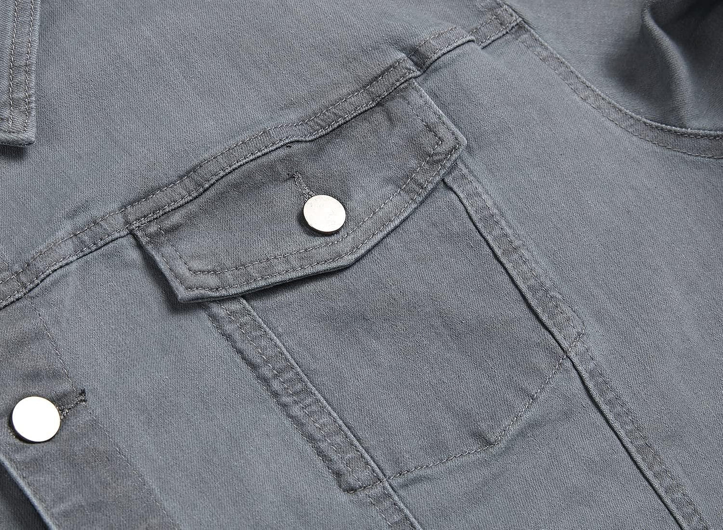 Stoere Slim-Fit Heren Spijkerjas met Scheuren