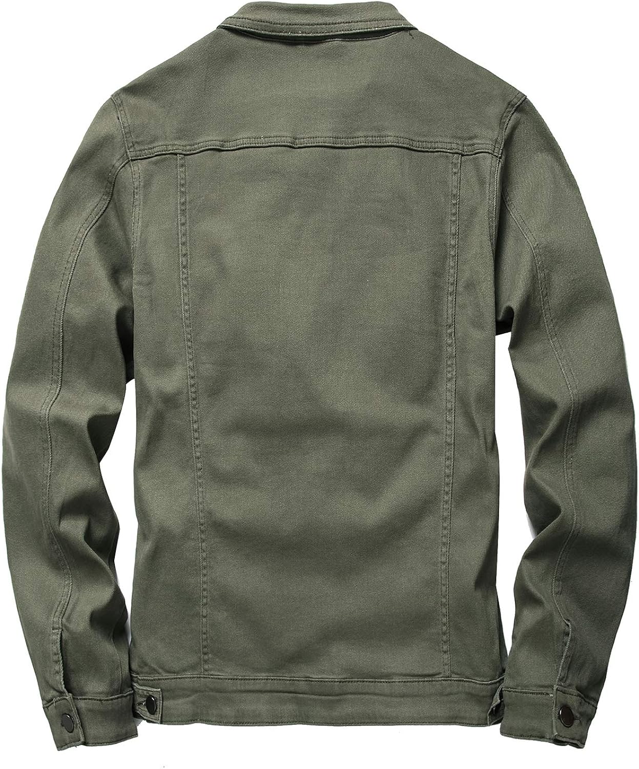 Stoere Slim-Fit Heren Spijkerjas met Scheuren