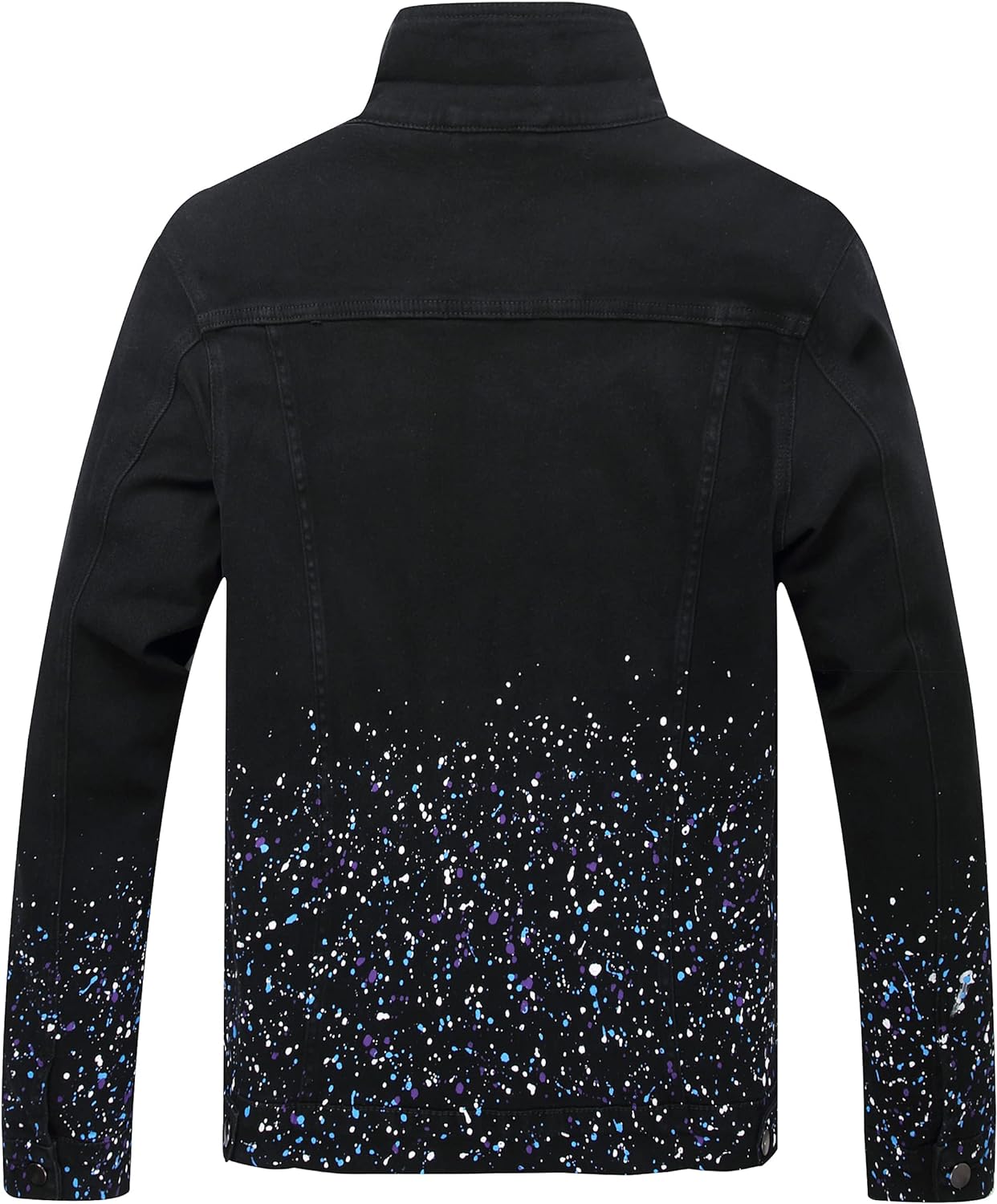Stoere Slim-Fit Heren Spijkerjas met Scheuren