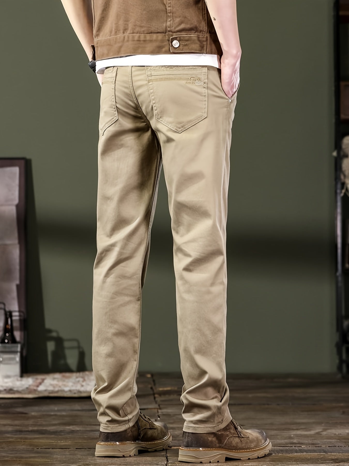 Zwarte Katoenen Broek - Finn