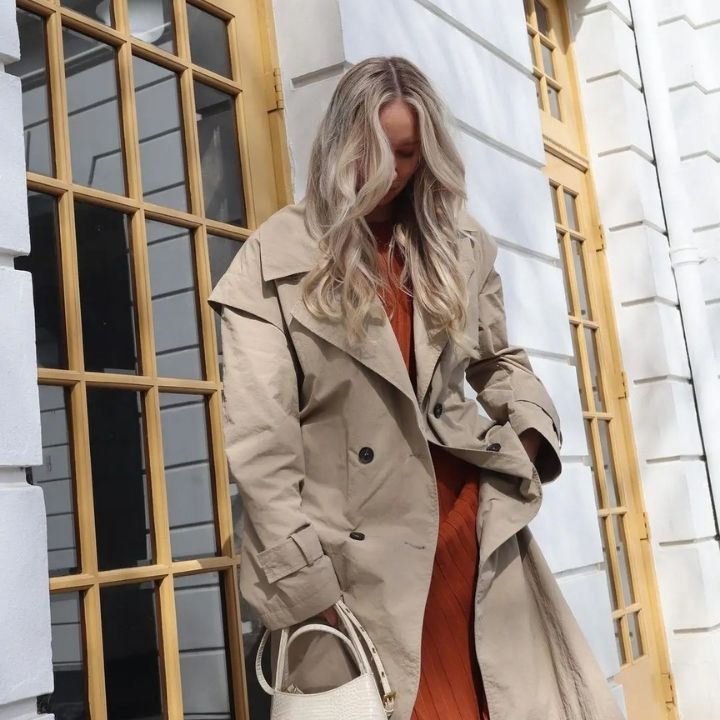 Brech - Geplooide Maxi Jurk