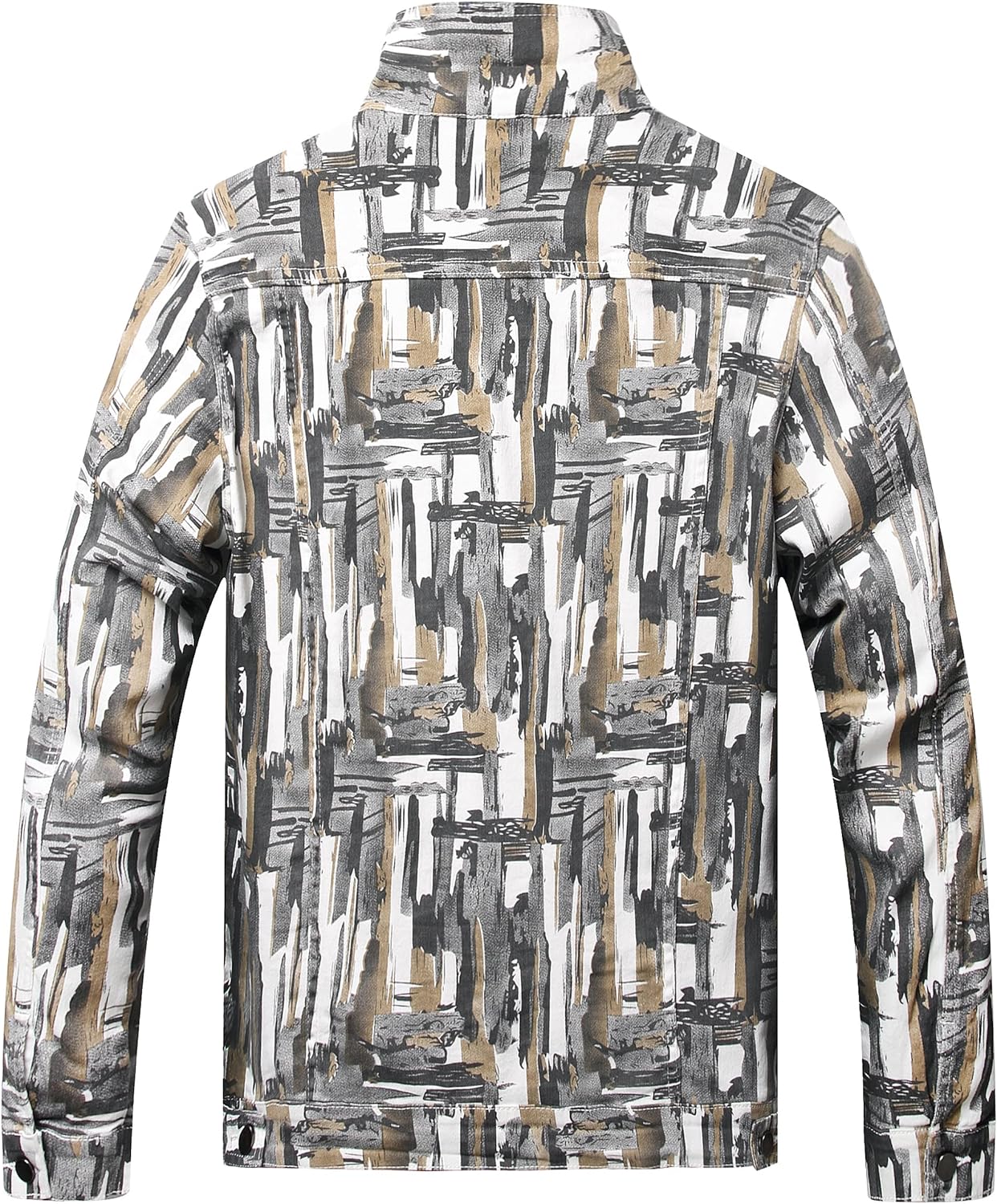 Stoere Slim-Fit Heren Spijkerjas met Scheuren