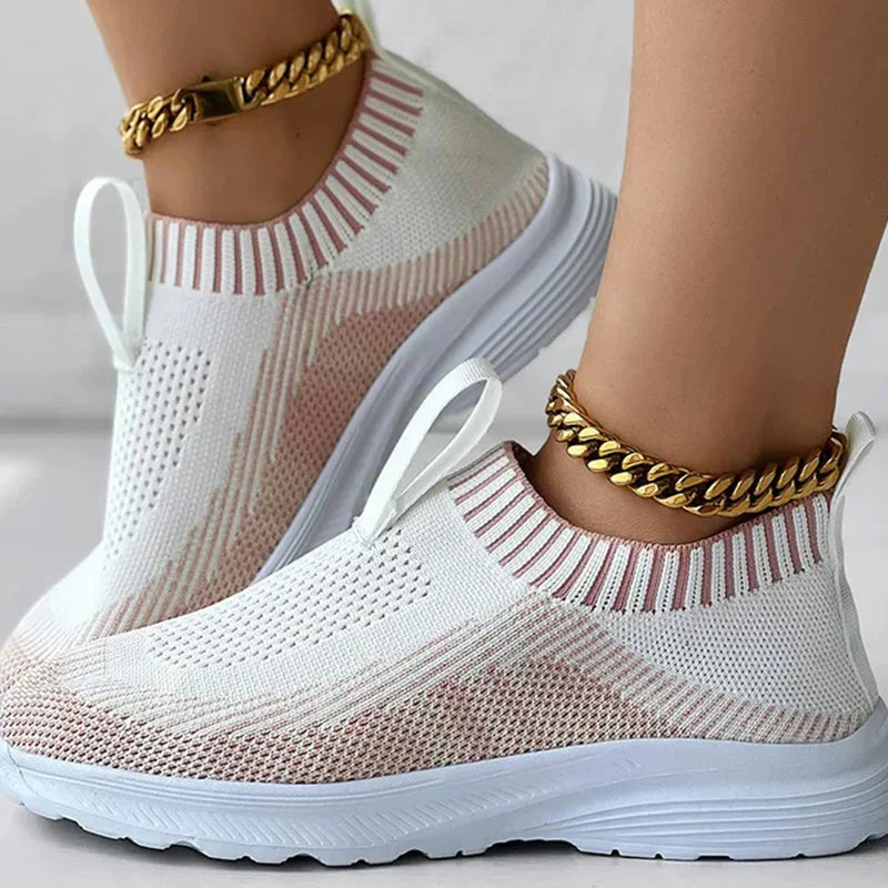 Isa - Gebreide Slip-On Sneakers